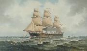 Henry J. Morgan HMS 'Penelope' painting